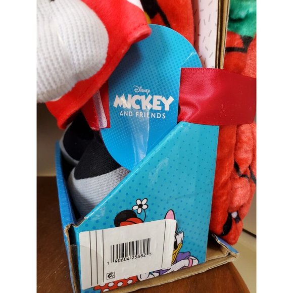 Bundle Disney, Minnie Mouse Plush Blanket & Animatronic Mickey Mouse Christmas - Picture 16 of 16